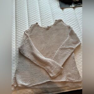 Evereve brand John + Jenn Cream Knit Top